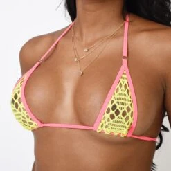 Caribbean Desires Sheer Bikini -Hot Bikini Sexy Shop Caribbean Desires Mesh Bikini Top