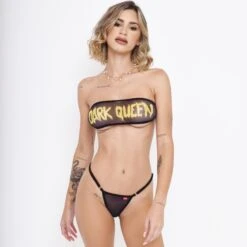 Dark Queen Bandeau Bikini