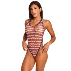 Freedom Land Sheer Swimsuit