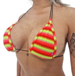 Heat Wave String Micro Bikini -Hot Bikini Sexy Shop Heat Wave String Micro Bikini by OH LOLA SWIMWEAR TOP