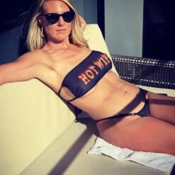 Hotwife Bandeau Micro Bikini -Hot Bikini Sexy Shop Hotwife bandeau bikini by Oh Lola Swimwear Clients