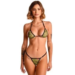 Midnight Predator Sheer Bikini
