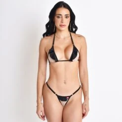 Midnight Sands Sheer Nude Micro Bikini