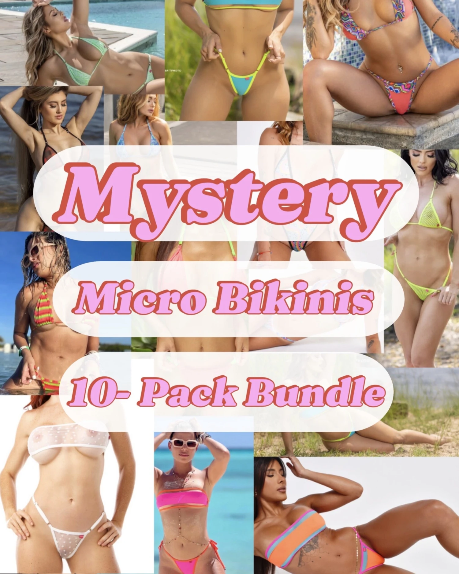 Mystery Micro Bikini 10-Pack Bundle 1 Mystery Micro Bikini 10-Pack Bundle