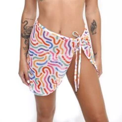 Sexy Candy Sheer Pareo 6 Sexy Candy Sheer Pareo -Hot Bikini Sexy Shop Sexy Candy Sheer Pareo By Oh Lola Swimwear