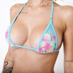 Summer Bloom Micro Bikini -Hot Bikini Sexy Shop Summer Blossom Micro BIkini Top View scaled 1