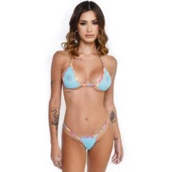 Tropic Vibes Sheer Bikini