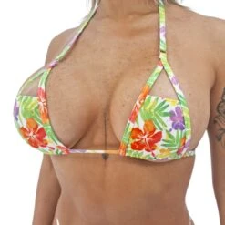 Tropical Breeze Ll Micro Bikini 6 Tropical Breeze Ll Micro Bikini -Hot Bikini Sexy Shop Tropical Breeze ll Micro Bikini by OH LOLA SWIMWEAR TOP