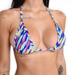 Vibrant Bloom Micro Bikini -Hot Bikini Sexy Shop Vibrant Bloom Micro Bikini TOP By Oh Lola Swimwear