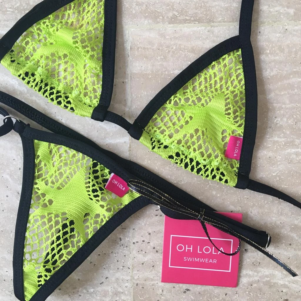 Mesh Stars Micro Bikini – Chem Yellow 4 Mesh Stars Micro Bikini – Chem Yellow - Image 4