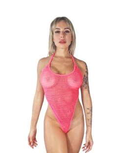Temptation Neon Pink Swimsuit