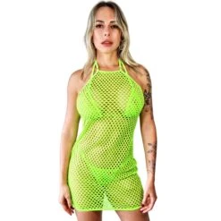 Provocation One-Piece Sheer Dress