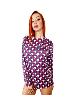 Houndstooth Fishing Shirt – USA