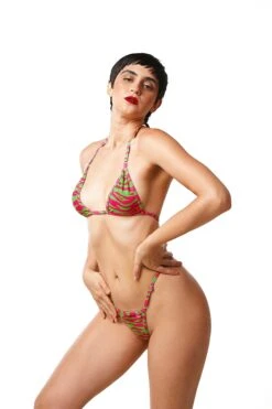Neon Safari Micro Bikini