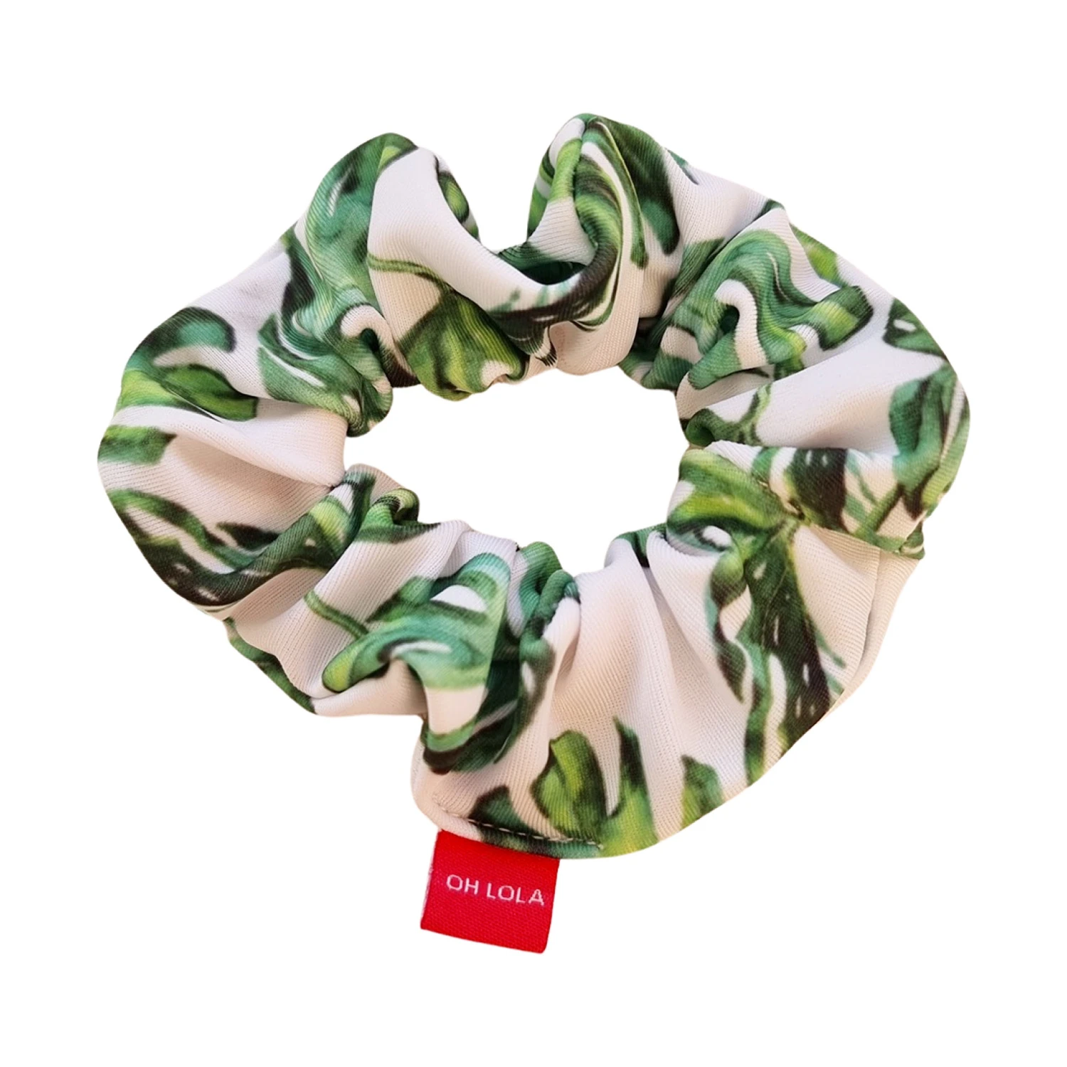 Tropical Hair Scrunchies – 5 Pieces Set 4 Tropical Hair Scrunchies – 5 Pieces Set - Image 4