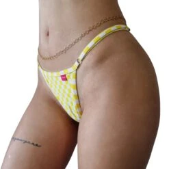 Checkered Micro Bikini – Yellow 7 Checkered Micro Bikini – Yellow -Hot Bikini Sexy Shop image 6487327 2022 01 19T143537.916