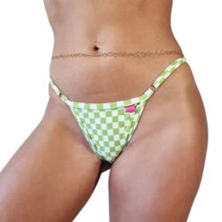 Checkered Micro Bikini – Green 7 Checkered Micro Bikini – Green -Hot Bikini Sexy Shop image 6487327 2022 01 19T150534.149