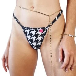 Houndstooth Micro Bikini – Black/White 7 Houndstooth Micro Bikini – Black/White -Hot Bikini Sexy Shop image 6487327 2022 01 20T135913.978
