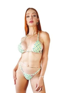 St. Patty’s Micro Bikini – Plaid