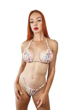 Pineapple Dreams Sheer Bikini